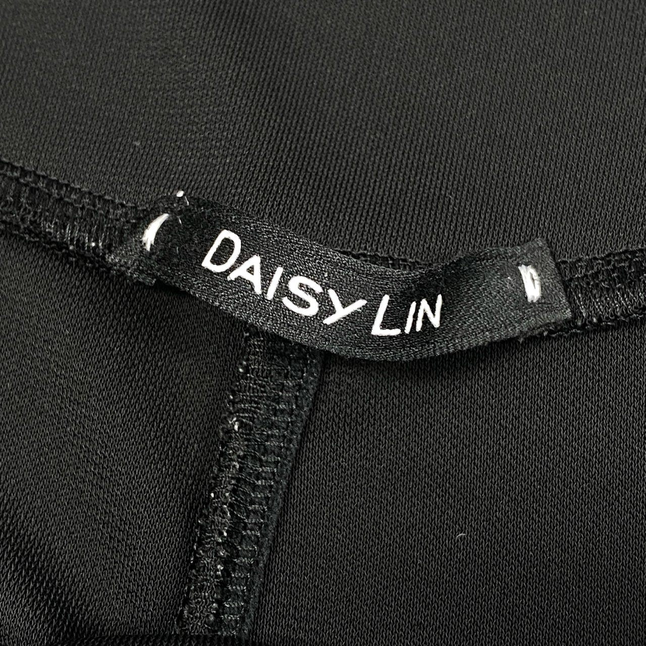 58f20 DAISY LIN for FOXEY デイジーリン フォクシー ハイウエスト ストレッチパンツ ゆったり サイズ42 ブラック レディース ボトム パンツ
