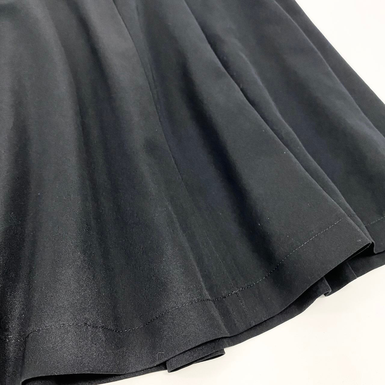 Af6 tricot COMME des GARCONS トリココムデギャルソン ロング フレアスカート サイズM ブラック ポリエステル100% レディース 女性用u02t