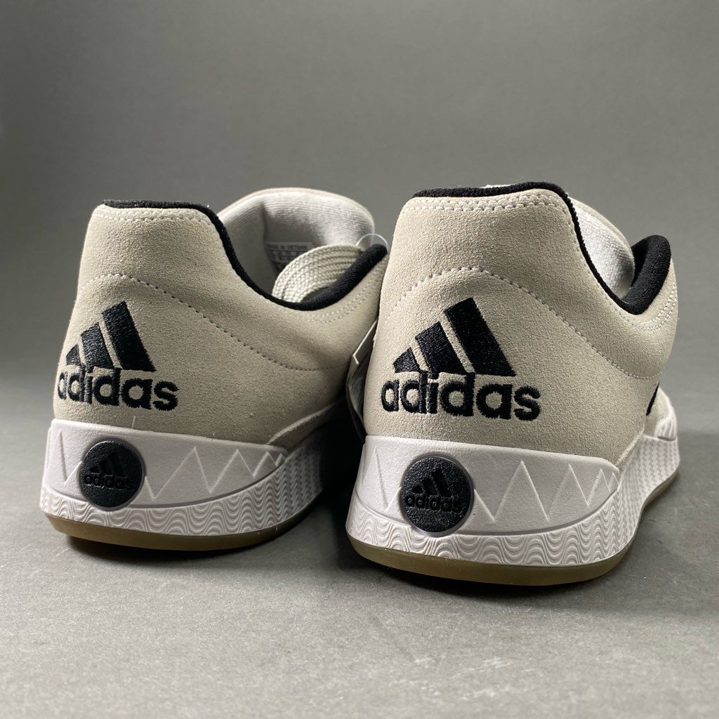 10f6 《未使用保管品》 adidas アディダス ADIMATIC アディマティック スニーカー 29cm ホワイト スウェード シューズ タグ付き
