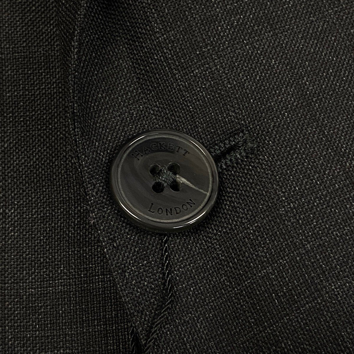 10j14 【新品保管品】HACKETT LONDON ハケット 大きいサイズ スーツセットアップ テーラードジャケット スラックスパンツ 54サイズ グレー ウール100% メンズ 男性用u02t