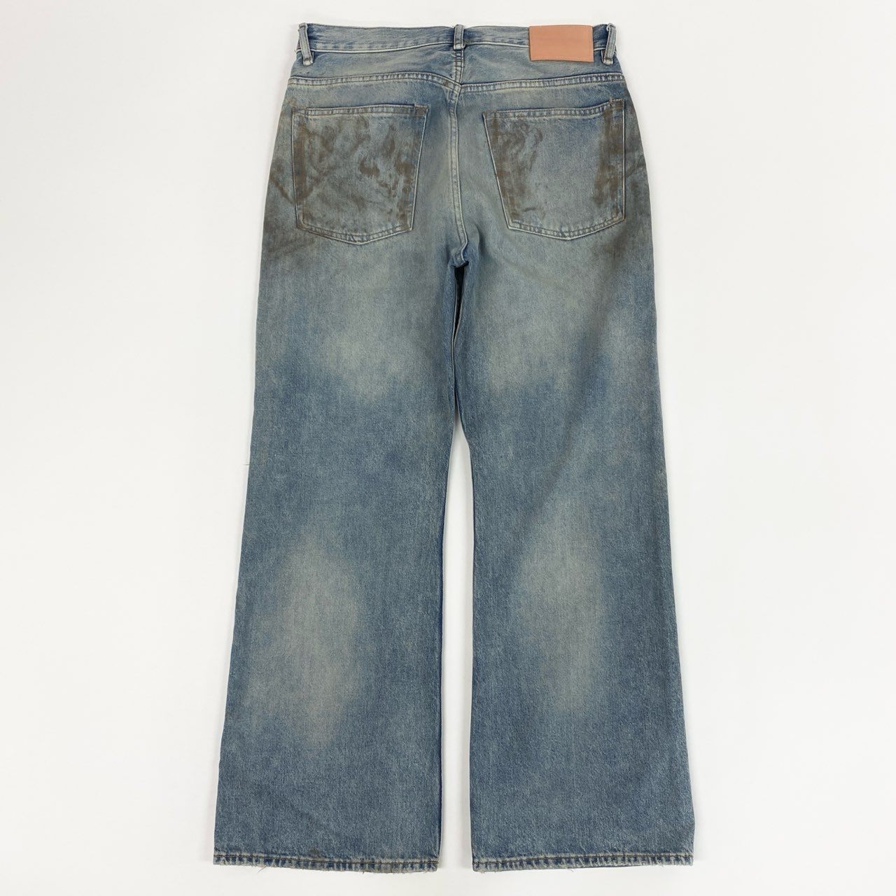 16k21 ACNE STUDIOS アクネストゥディオズ 2021M Penicillinダメージ加工 デニムパンツ ジーンズ ボトムス B00317 31 ブルー コットン