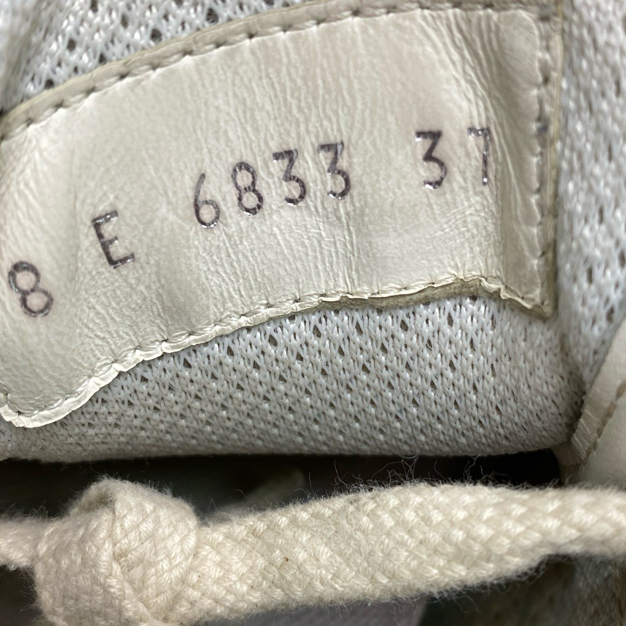 5d21 FENDI フェンディ × FILA フィラ MANIA マニア ロゴスニーカー 37 ホワイト レザー シューズ 箱付き