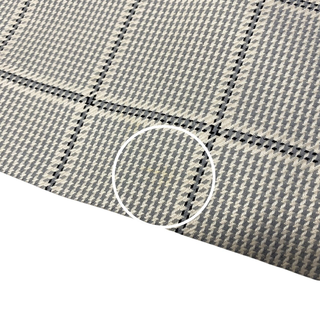 5c5 Vintage Burberrys バーバリーズ スカートスーツ セットアップ 装飾ボタン ノーカラー 11 グレー系 チェック レディースu02t