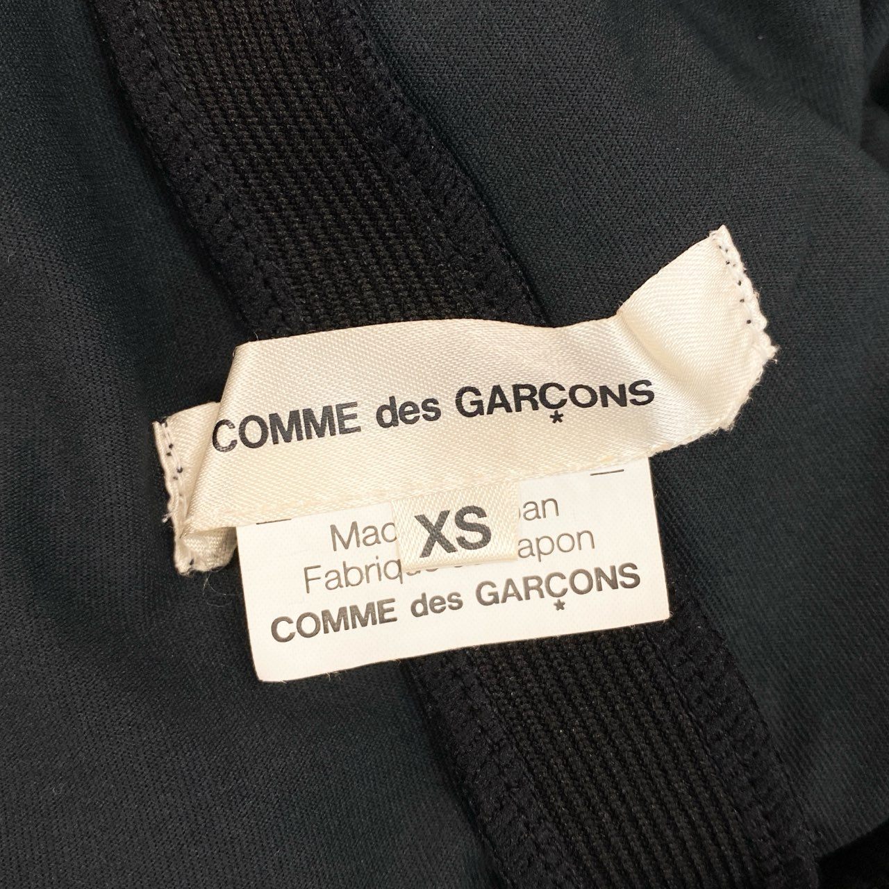 51f3 COMME des GARCONS コムデギャルソン 2011年 ストレッチ 変形フーディリブトップ XS グレー カットソー パーカー 伸縮性◎