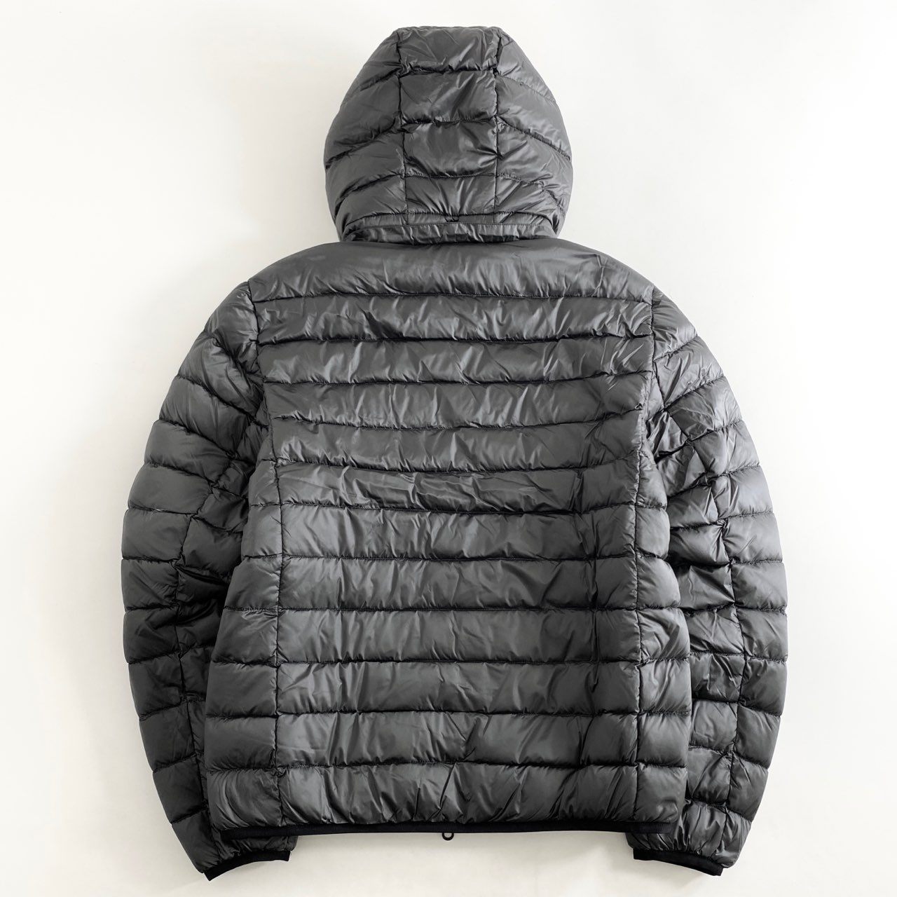 85h28 《美品》 タグ付 定価¥53,000 CAPE HORN ケープホーン SHINY CLIPPER ダウンジャケット アウター 51550 50 グレー ナイロン