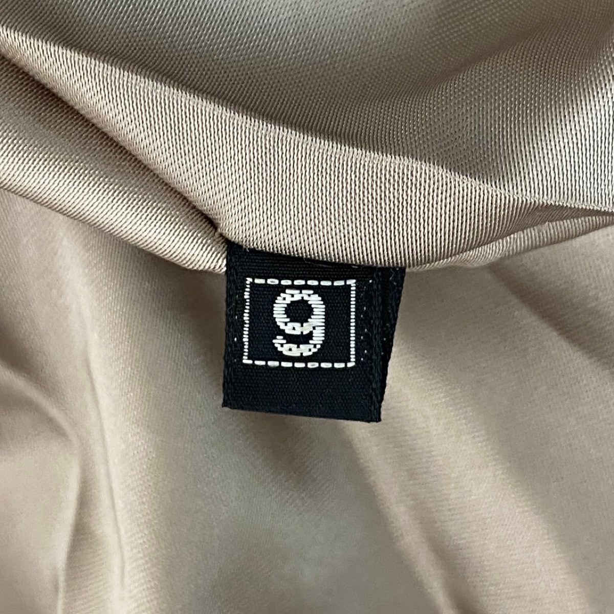 75i16 PERSONA パステルミンク ファーコート サイズ9 茶系 本毛皮 Pastel Mink Fur Coat 裏地刺繍t18r