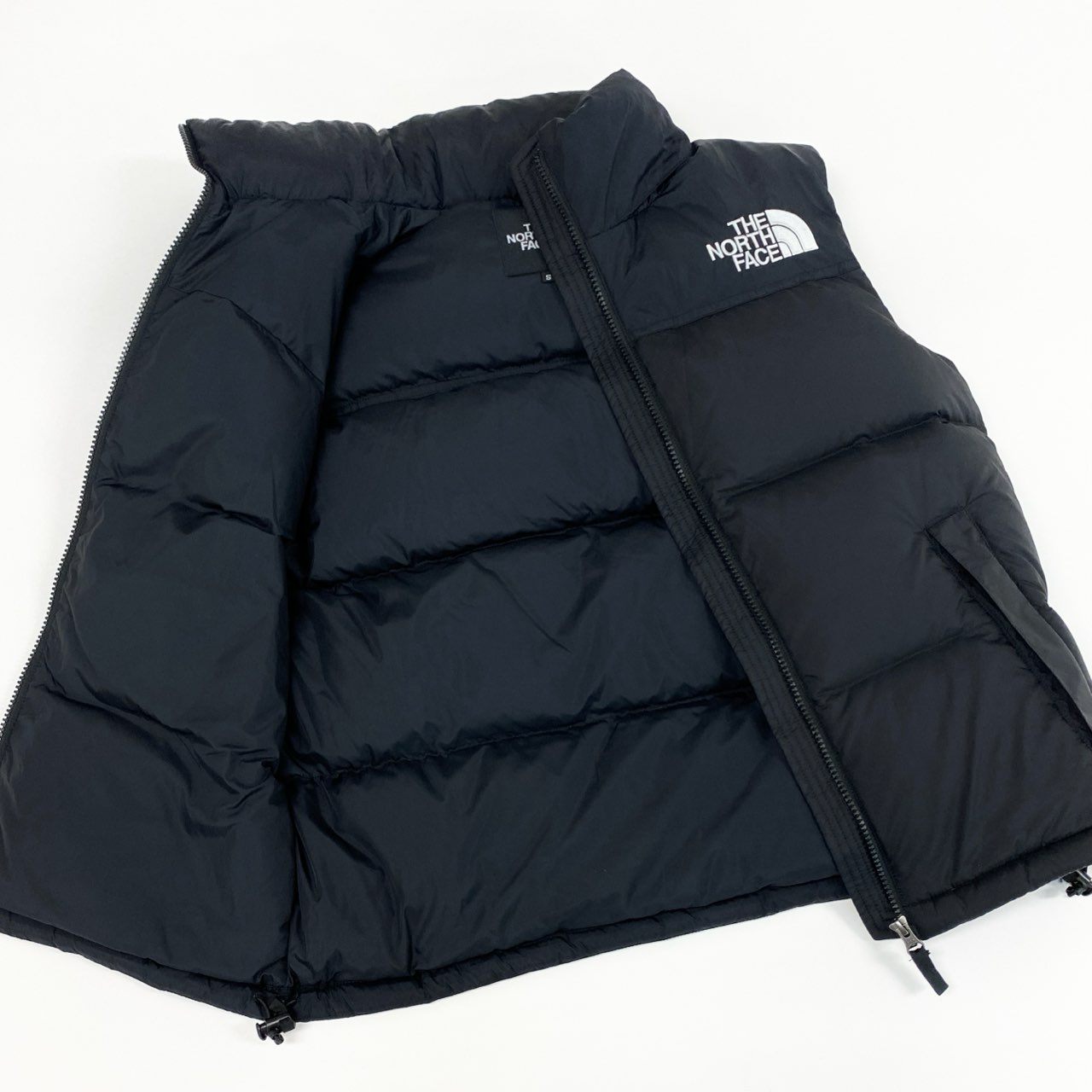 2f6 THE NORTH FACE ザ ノースフェイス ND91843 ヌプシベスト ダウンベスト サイズS ブラック メンズ 男性用 アウトドア