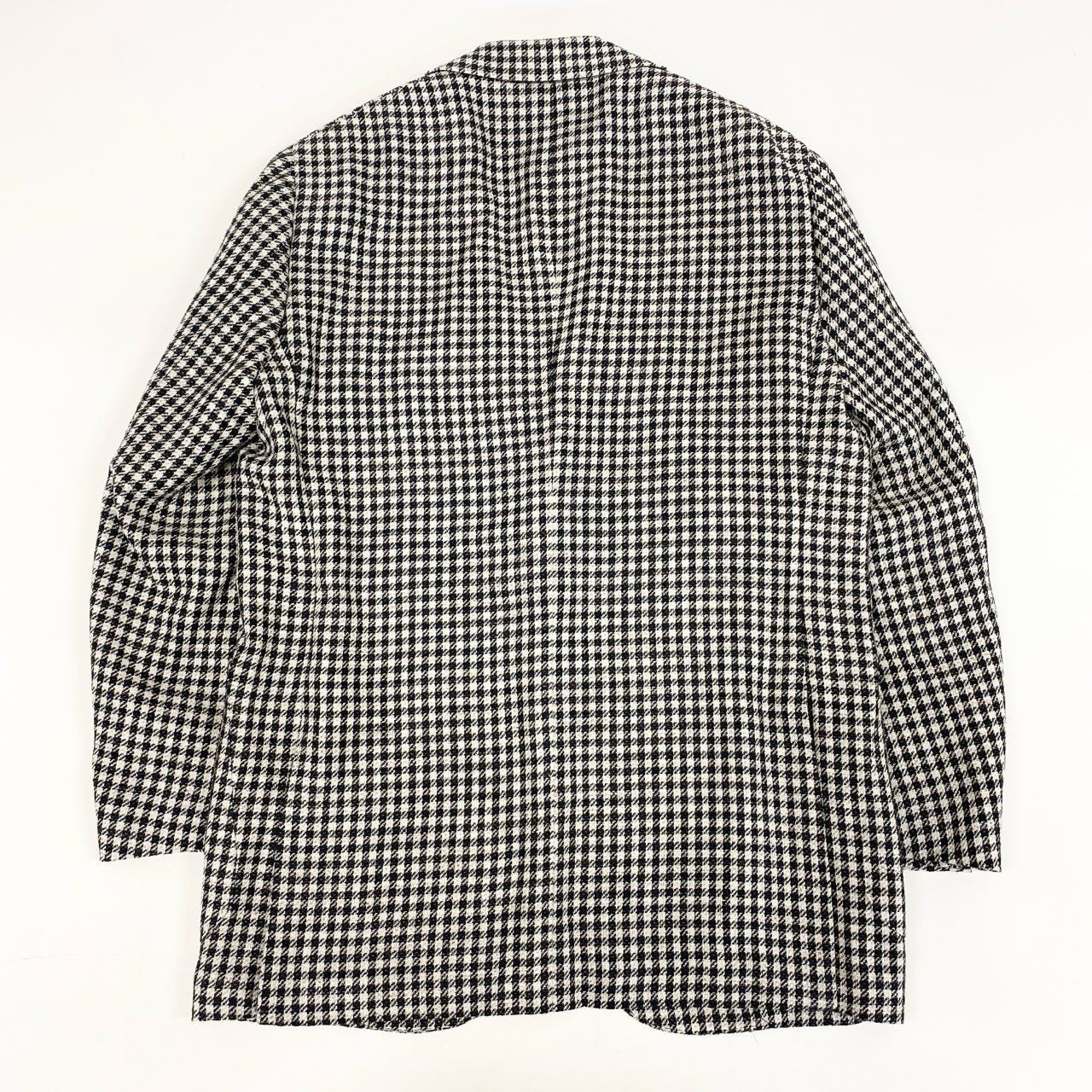 45h26 Brilla per il gusto ブリッラ BEAMS F別注 FERLA ミックスファブリック ハウンドトゥース ジャケット テーラードジャケット ブレザー 大きいサイズ 24-16-0106-015 52 XLサイズ相当 ホワイト ブラック メンズo07t