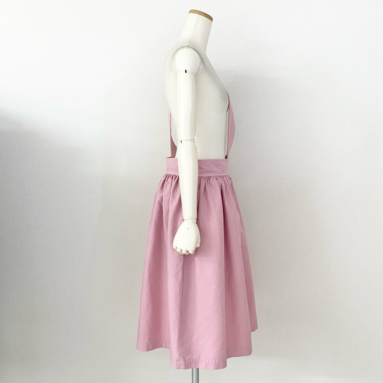 37e26 COMME des GARCONS COMME des GARCONS コムデギャルソンコムデギャルソン コムコム エステルワンショルダースカート RB-A003 サイズXS ピンク ポリエステル100% レディース AD2017