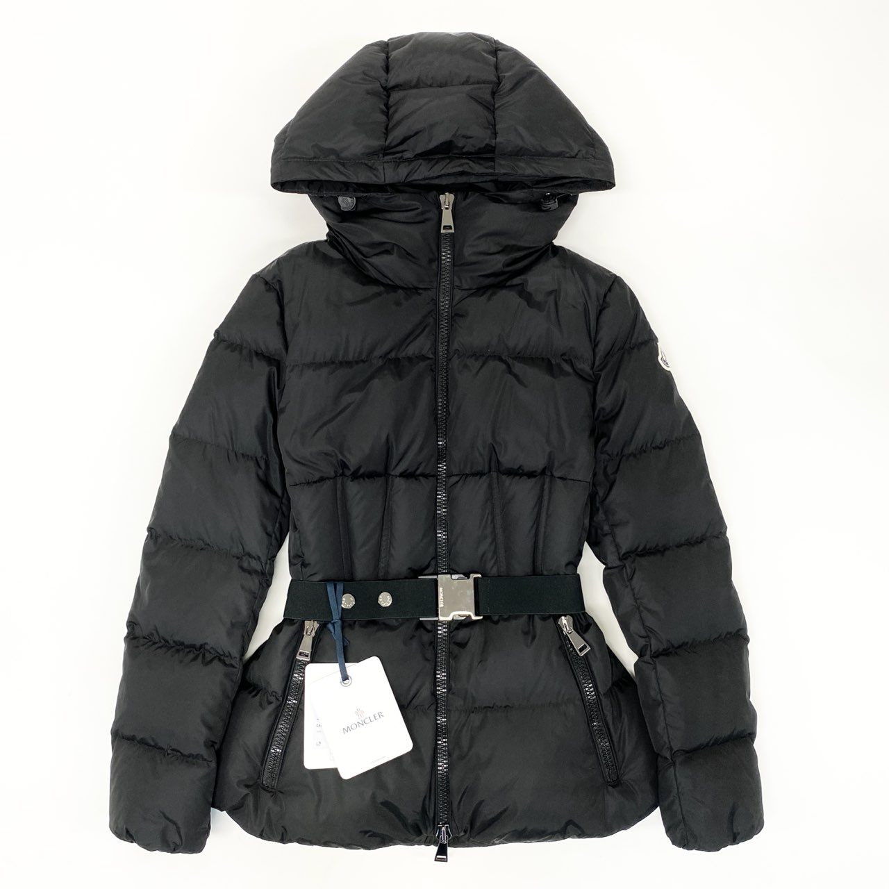 45h26 MONCLER モンクレール CARDONCELLE JACKET コルドンセイユ ダウンジャケット 21年 G20931A00032 1 ブラック レディースo07t