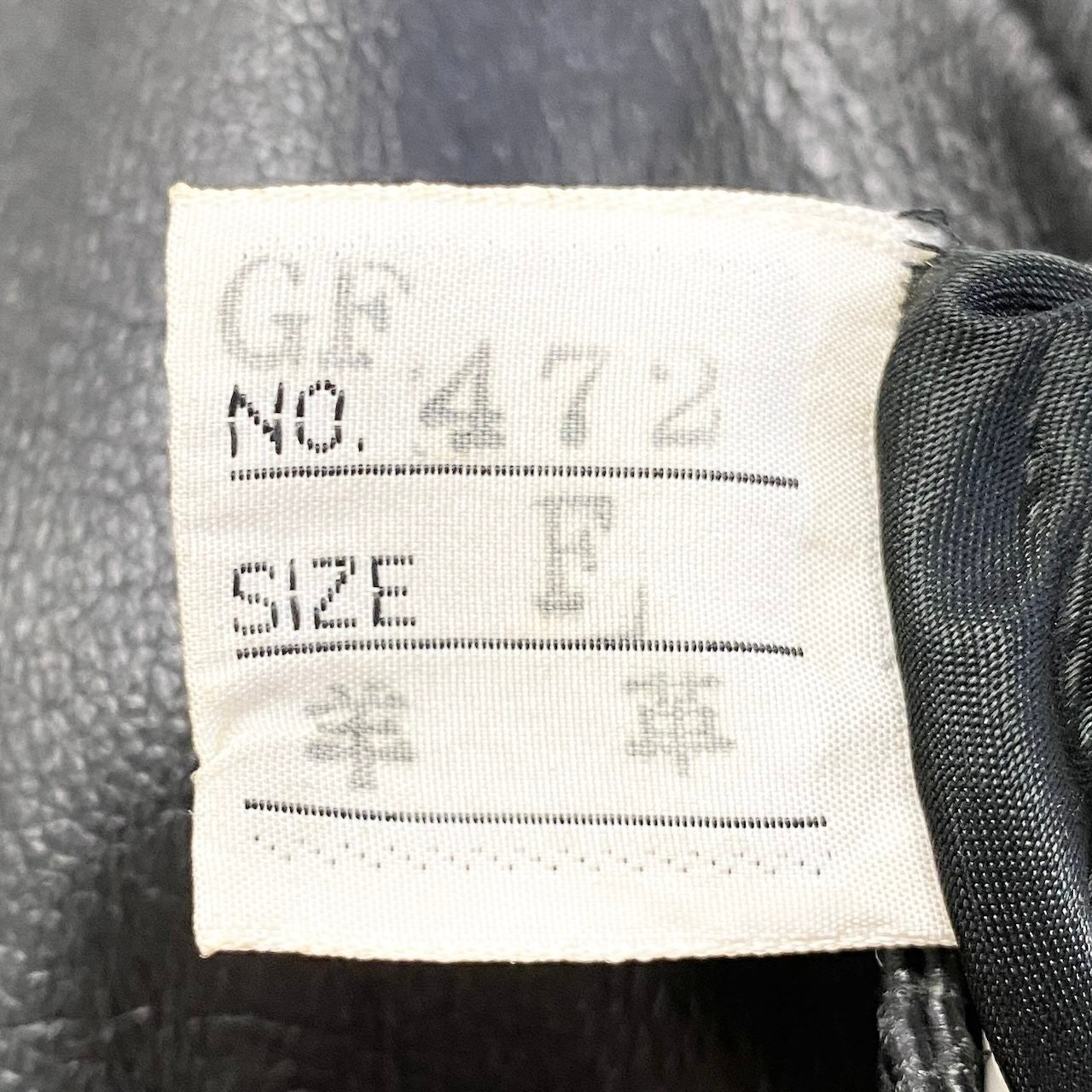 44c21 MG Sable Fur リバーシブル ダークミンクファー コート ラムレザー サイズF ブラック 本毛皮 × 羊革 Reversible Mink Fur Coatt18r