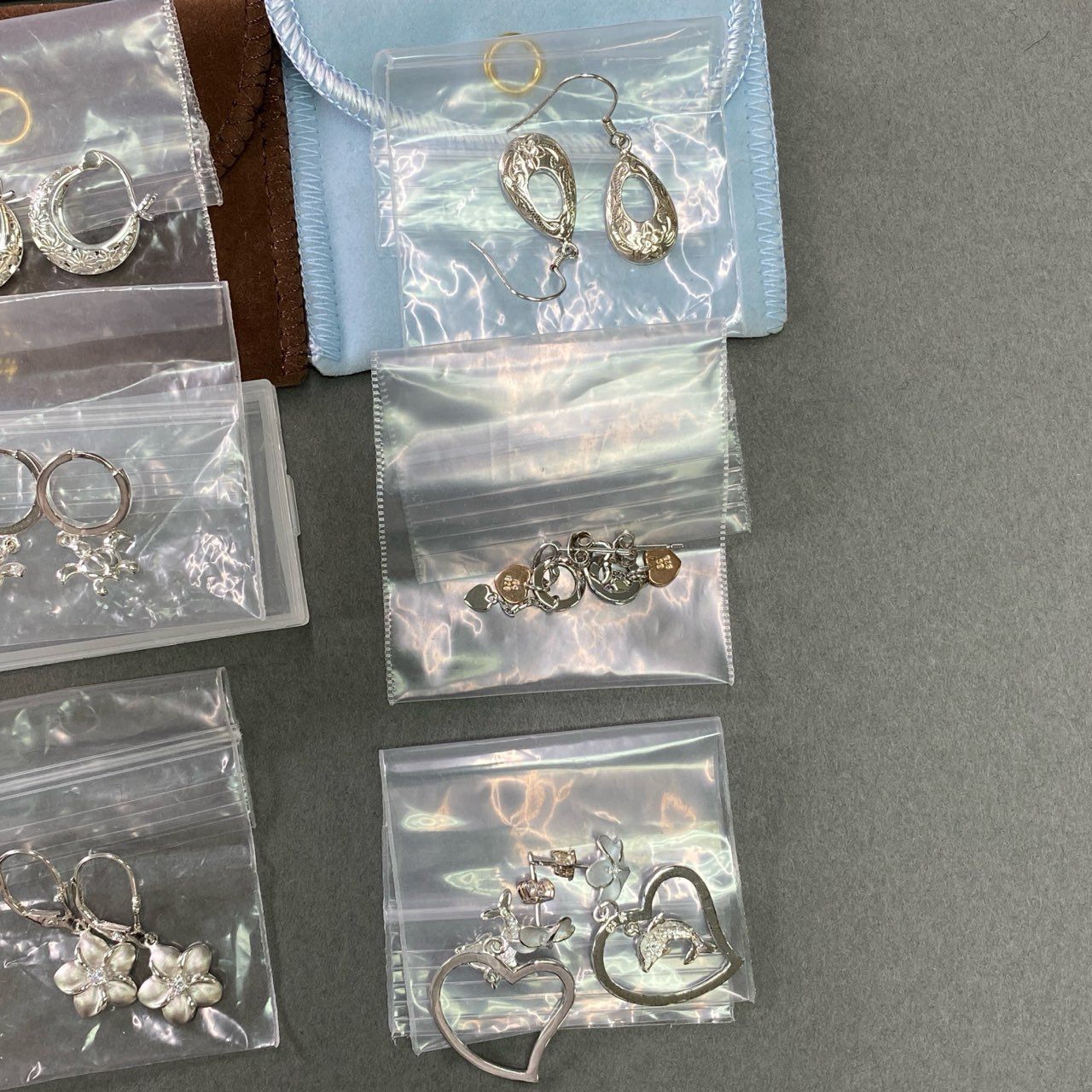 c6 L.M.A Hawaiian Jewelry 10点以上まとめ セット売り ハワイアンジュエリー ピアス ホヌ 亀 イルカ プルメリア 花 アクセサリー レディース シルバー