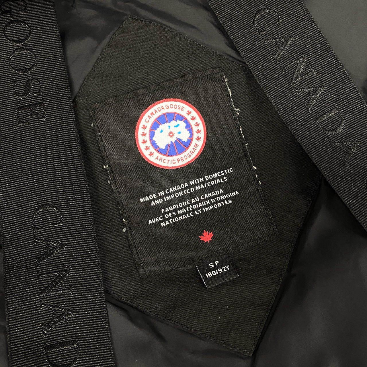 21h9 CANADA GOOSE カナダグース マクラミンパーカー ブラックレーベル 2080MB S Black ダウンジャケット アウター 紳士服t18r