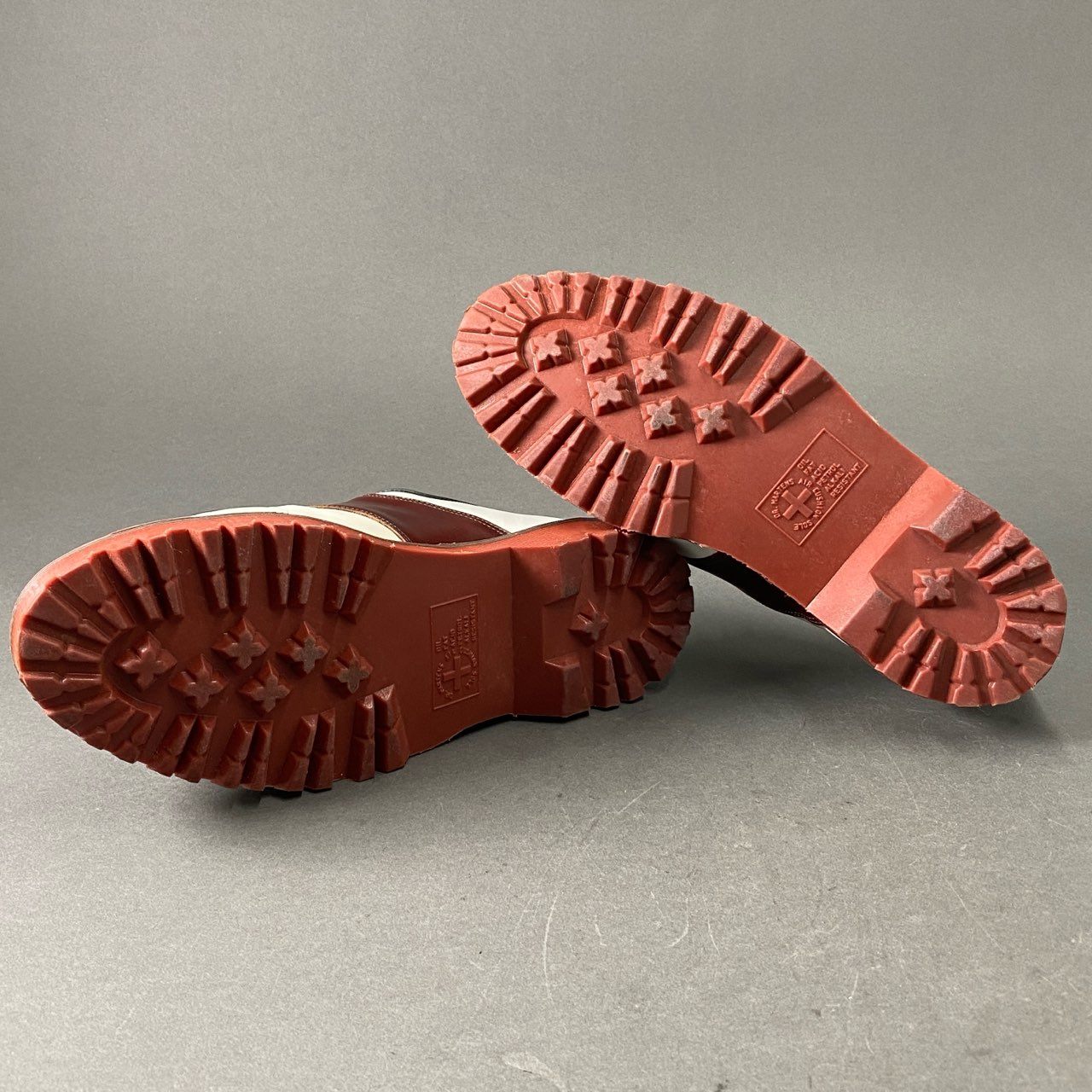 1e19 DR. MARTENS ドクターマーチン 5EYE サドルシューズ ドレスシューズ AW0006 PC11L UK8 ホワイト ブラウン レザー