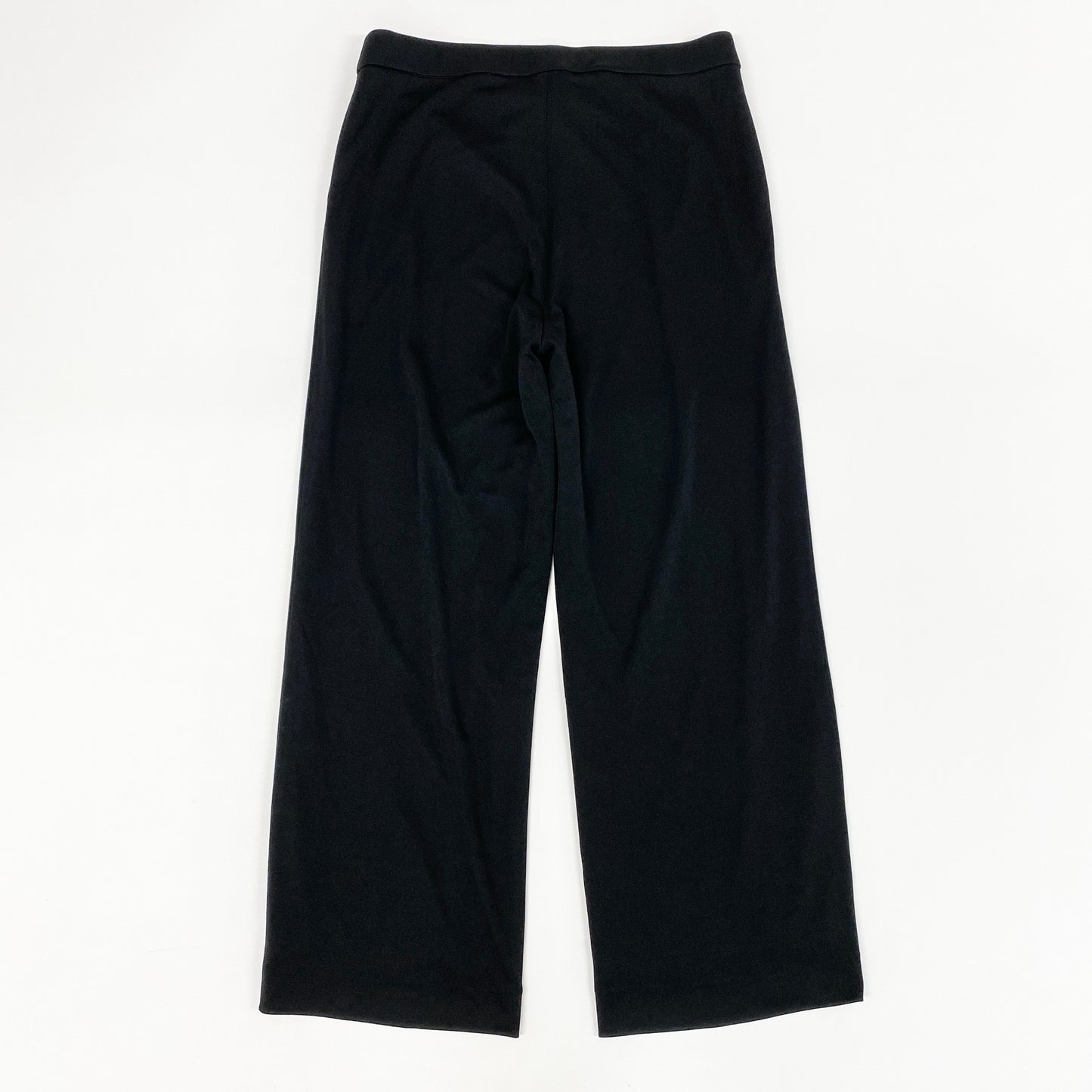 56h1 LEONARD レオナール ボトムス カンカン素材 ストレートパンツ ストレッチ 春夏 レディース 女性用 0183511 42 ブラックu02t