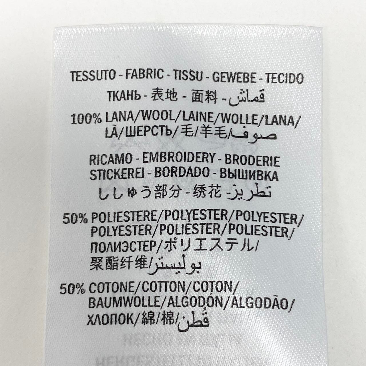 Id20 GUCCI グッチ 装飾ニットセーター パールビジュー刺繍 トップス イタリア製 Mサイズ マルチカラー ウール100% レディース 女性用nu1nu1