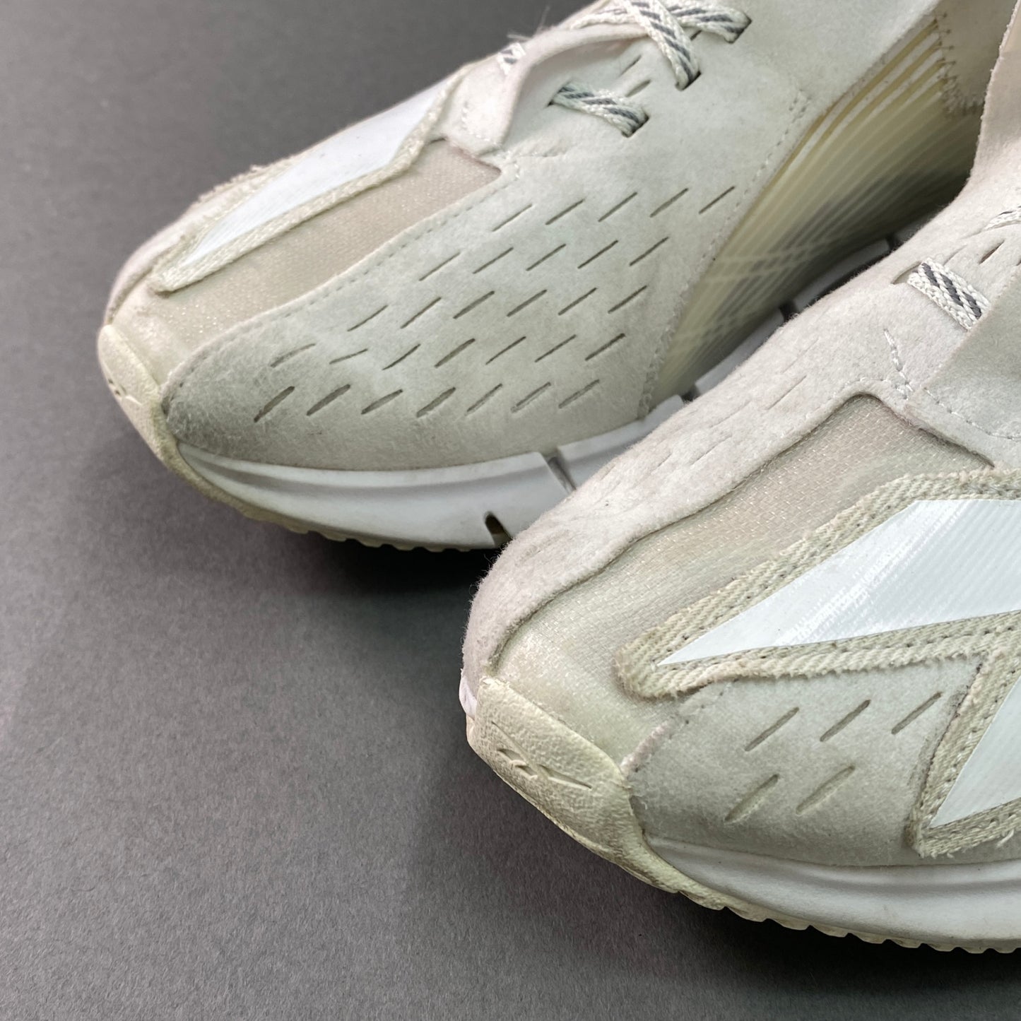 1g29 Maison Margiela メゾンマルジェラ ×Reebok リーボック Zig 3D Storm ストームメモリー スニーカー 26cm ホワイト シューズ 箱有t18r