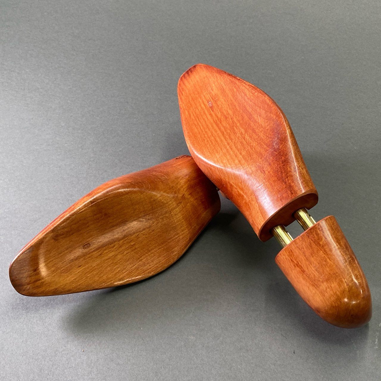 6e16 CROCKETT&JONES クロケットアンドジョーンズ 純正 ウッド シューツリー 9905 9 ブラウン 木製 SHOE TREE シューズキーパー ビジネス 箱付き