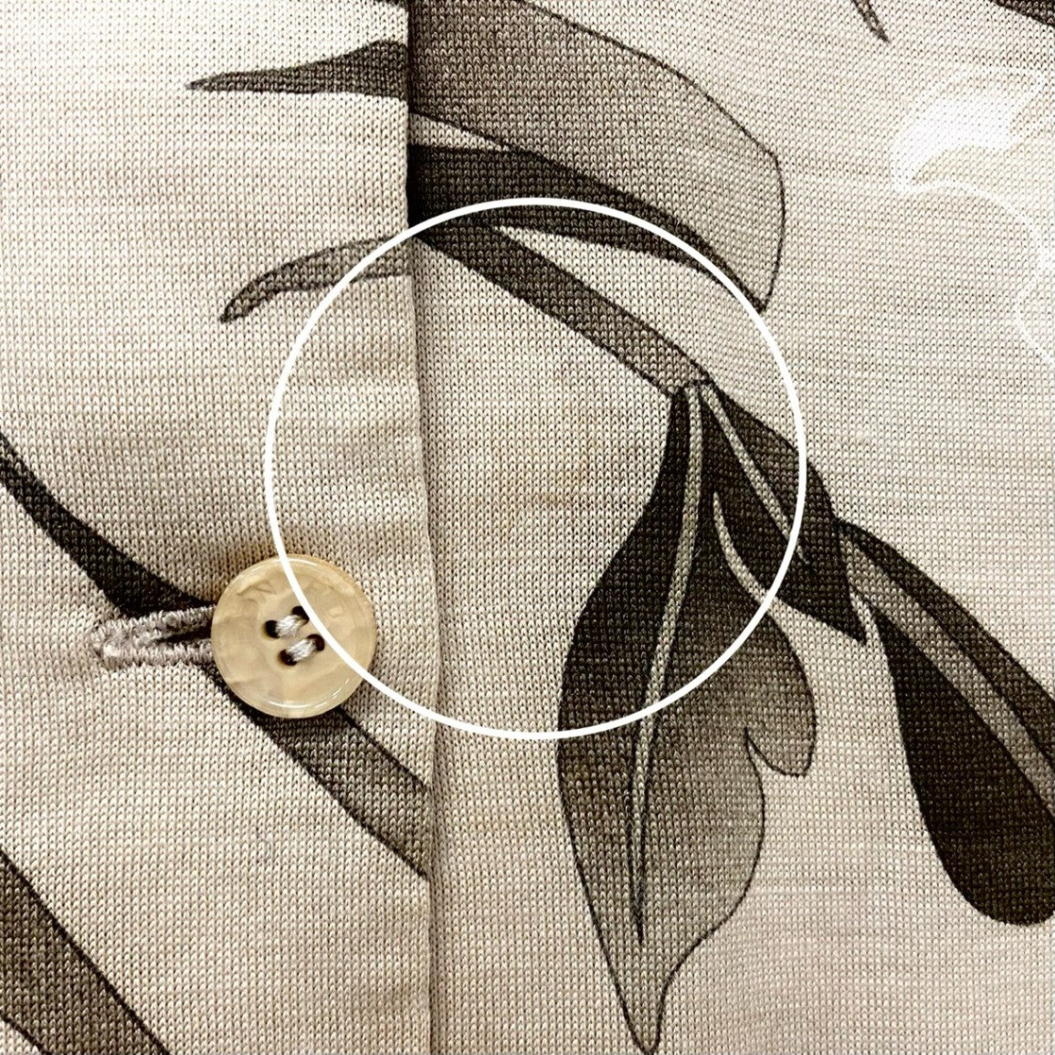 83b26 LEONARD レオナール ロングスリーブカーディガン 美しい花柄プリント 0369107 Lサイズ ベージュ レディース 女性用u02t