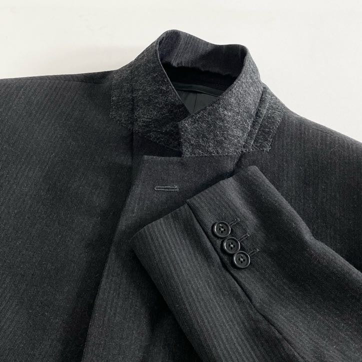 9i4 ARMANI COLLEZIONI アルマーニ コレッツォーニ スーツ セットアップ 52 ブラック フォーマル ビジネス セレモニー イタリア製