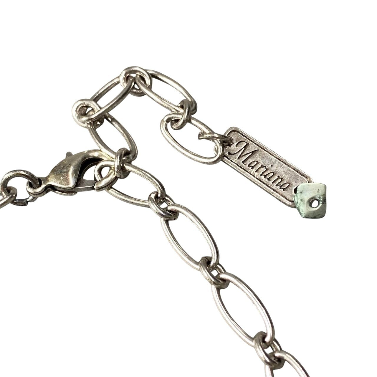 h11 ② 《美品》 Mariana マリアナ 天然石 × クリスタル ビジュー スカイブルー アクセサリー ジュエリー アンティークt18r
