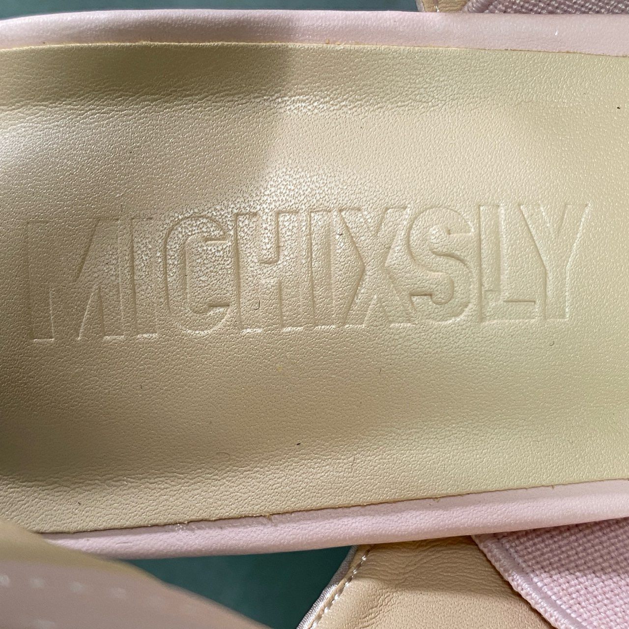 6a27 《未使用保管品》 SLY スライ MICHIXSLY ミチスライ RIBBON PUMPSノベルティ リボンパンプス 030HAR02-3931 Mサイズ 23.5-24.0cm ピンク
