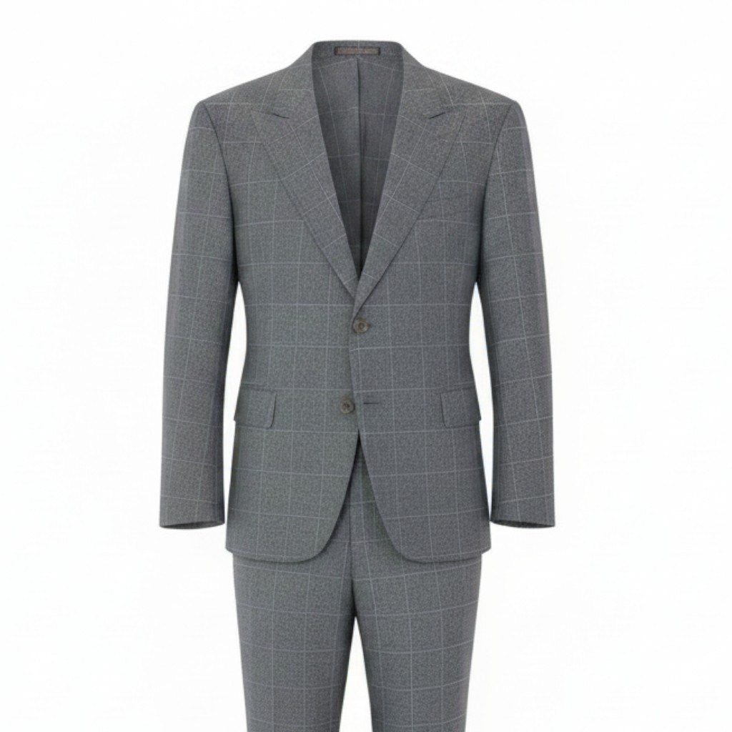84f18 ARMANI COLLEZIONI アルマーニコレッツォーニ チェック柄 スーツ