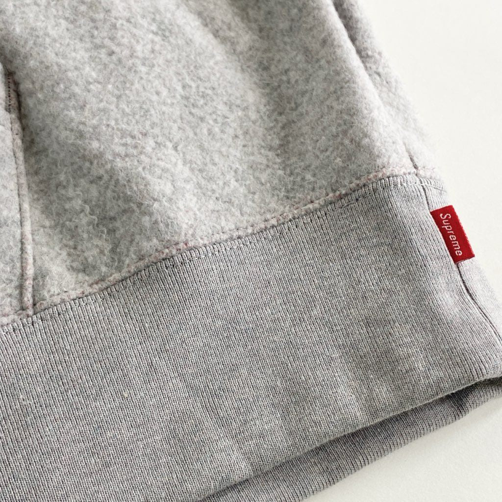59g2 【未使用保管品】 タグ付 SUPREME シュプリーム 23SS Insideout Box Logo Hooded Sweatshirt インサイドアウト パーカー フーディ Mサイズ グレー