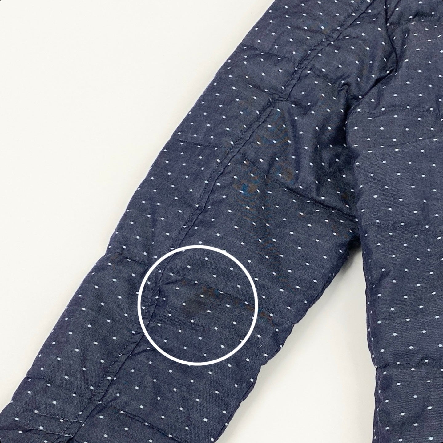 56H1 Paul Smith ポールスミス ダウンジャケット ドット柄 アウター コート キルティング メンズ 男性用 紳士服 PM-BM-62311 M ネイビーu02t