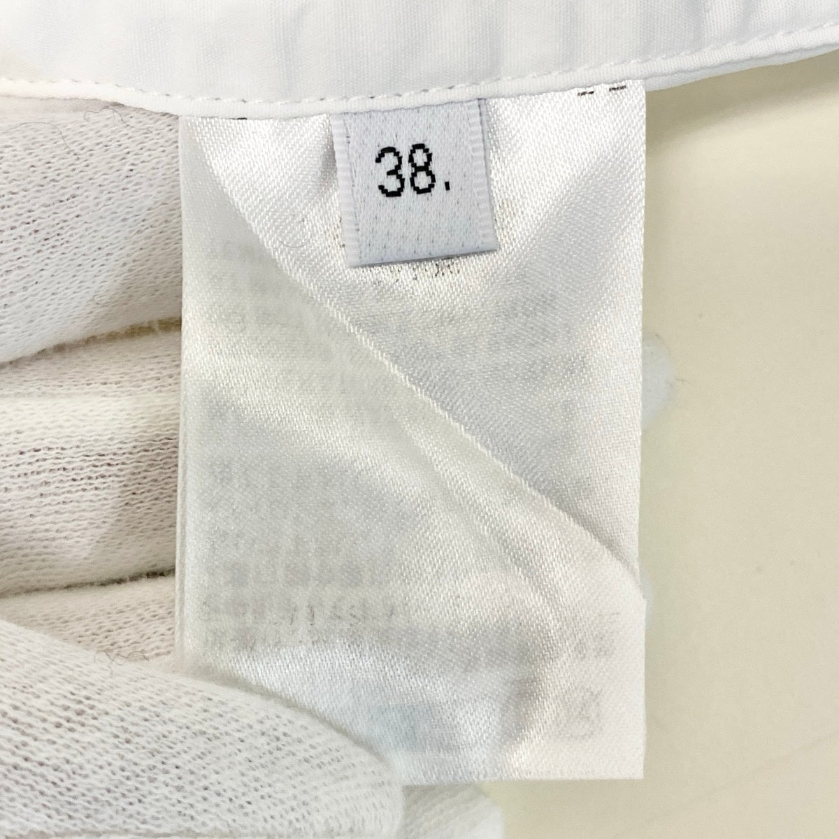 Ef26 THOM BROWNE. トムブラウン オックスフォードシャツ トリコロールテープ 長袖シャツ レディース 女性用 38 ホワイトu02t