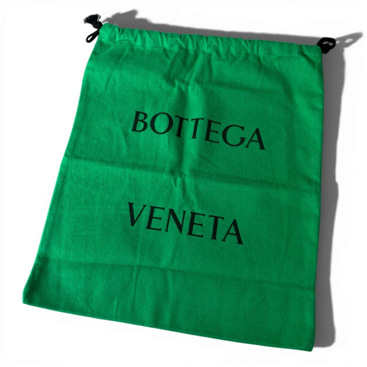 c17 【未使用】BOTTEGA BENETA ボッテガヴェネタ アーモンド フラットシューズ サイズ38 1/2 ブラック レザー レディース 靴 シューズk02i