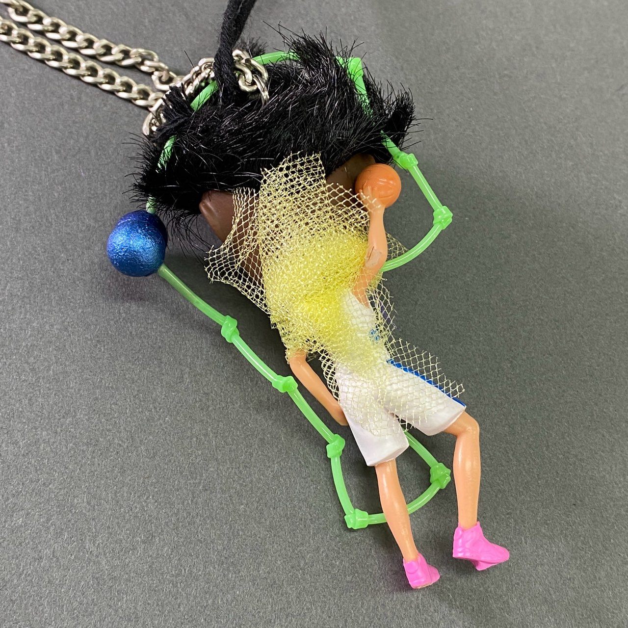 l12 《未使用》定価¥75,900 BOTTER ボッター DANIELVON WEINBERGER SMALL KEYCHAIN トイキーチェーン TOYS キーホルダー タグ付き