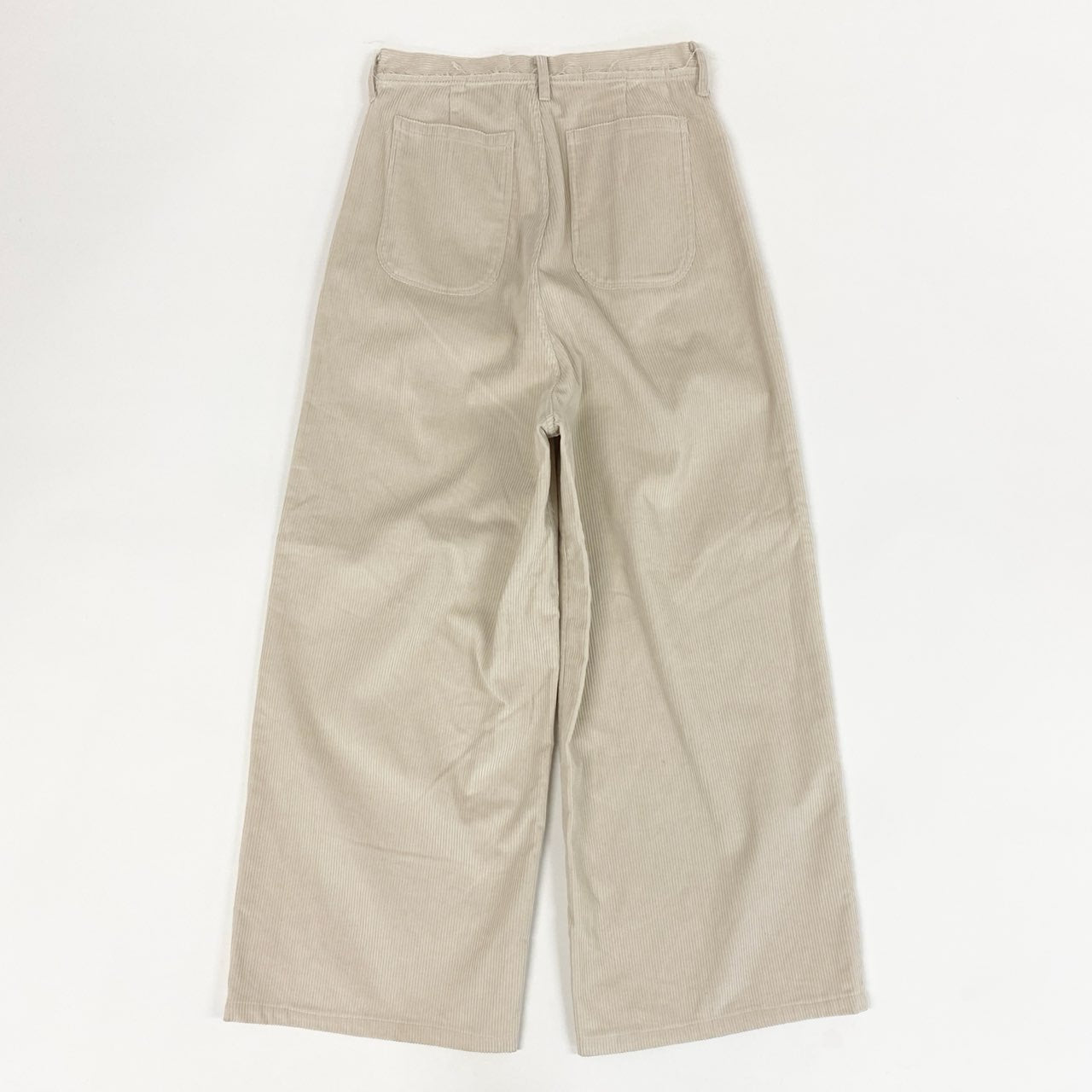 24c14 CAMIEL FORTGENS カミエルフォートヘンス TOURIST JEANS CORDUROY コーデュロイパンツ タグ付き コットンパンツ XS オフホワイト コットン100%