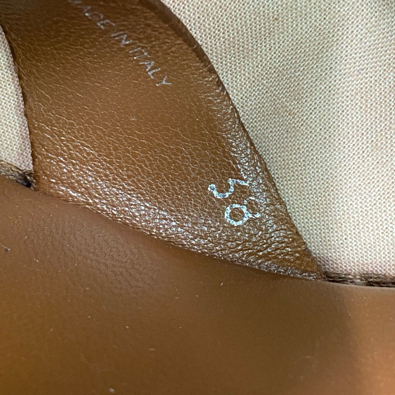 3d16 MIU MIU ミュウミュウ ウェッジソール スウェードレザーサンダル 38 ブラウン leather シューズ イタリア製 夏 箱付き