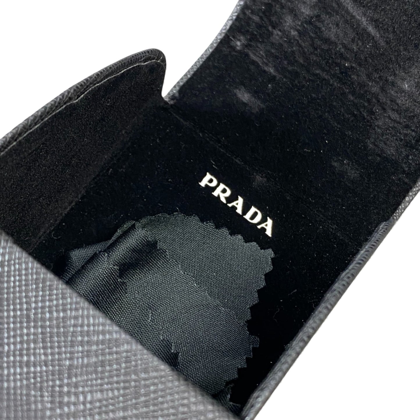l14 PRADA プラダ ウェリントン サングラス SPR24Z-F 57□14 ブラック ホワイト メガネ 眼鏡 アイウェア ケース付きt18r