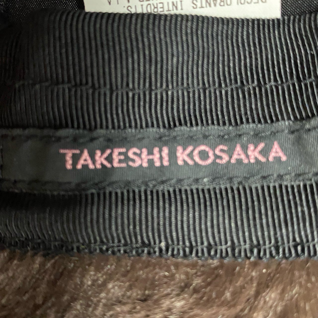 3f13 【美品】 Y's ワイズ ヨウジヤマモト TAKESHI KOSAKA 20AW ランウェイ着 エコファーハット YR-H41-932 パープル系 レディース フリーサイズ