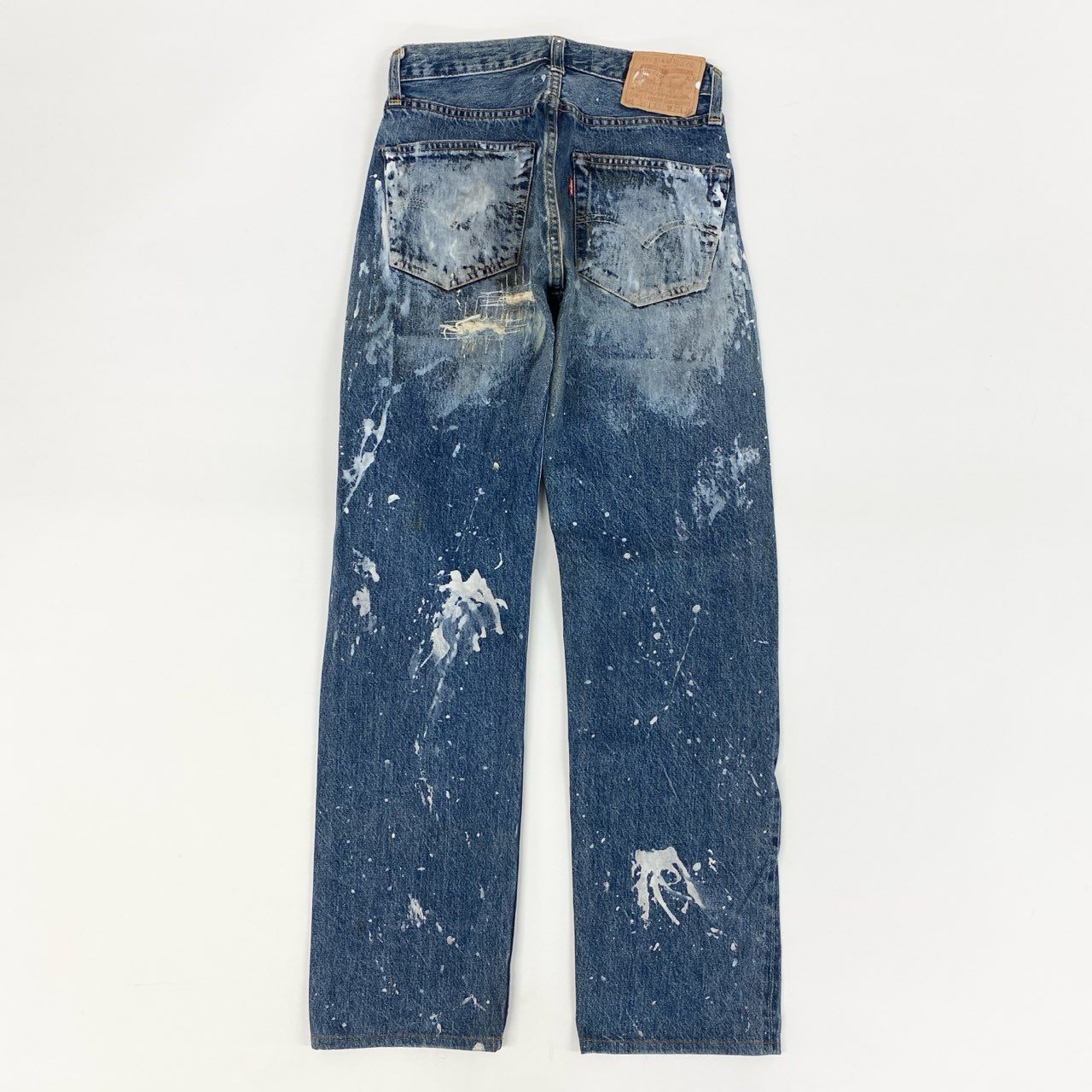 17h20 LEVI'S リーバイス USA製 501XX バレンシア工場 デニムパンツ W29 L36 インディゴ ジーンズ ダメージ加工 Vintage 1955年モデルt18r
