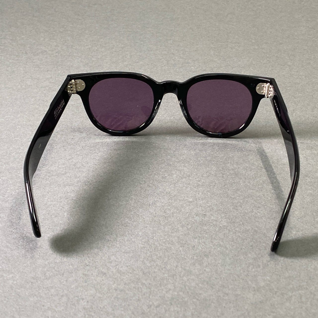 e16 Shady CHARACTER シェイディキャラクター FRANKIE サングラス オーバル メガネ 眼鏡 アイウェア SCPL-002A ブラック パープル