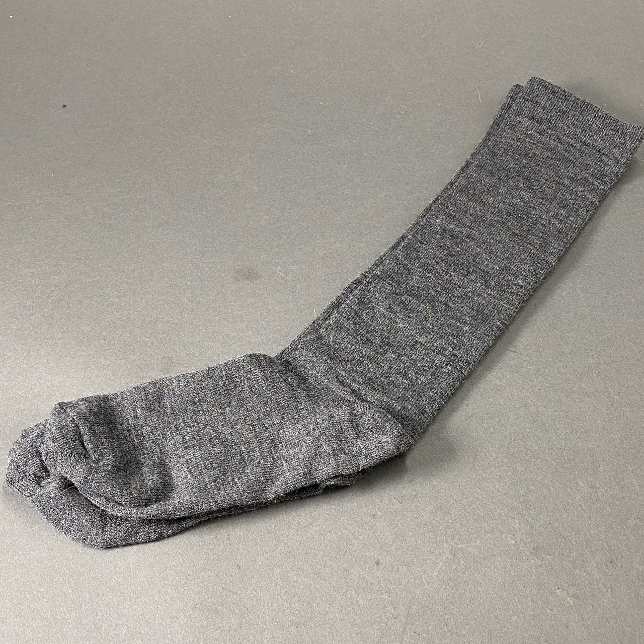 8f12 【未使用保管品】 定価¥31,900 LAUREN MANOOGIAN ローレンマヌーギアン TALL SOCK 3P SET トールソックス OS グレー ベージュ ブラウン ペルーニット 靴下