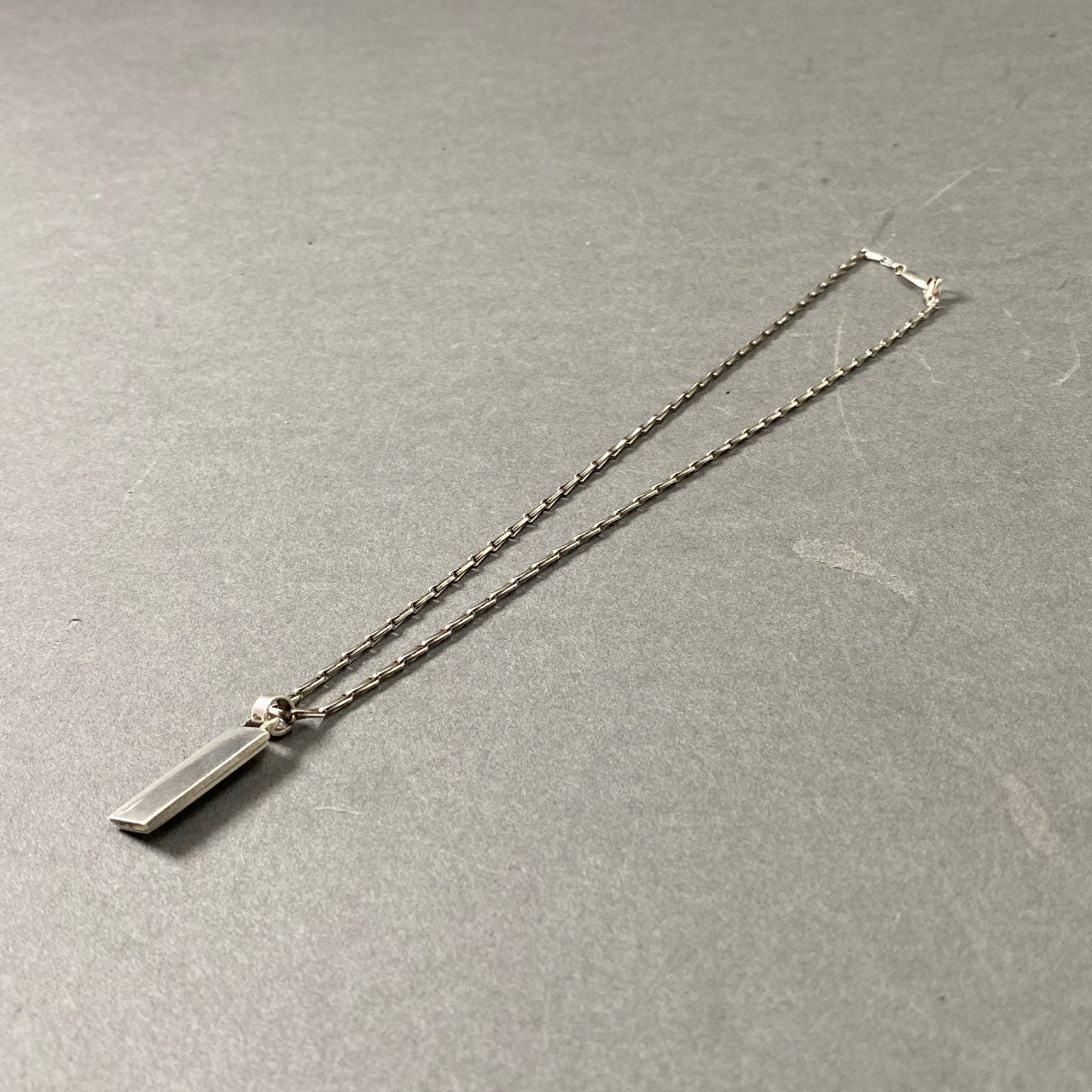 4e12 Star スター K18 × 925 プレートネックレス シルバー ペンダント チャーム チェーン