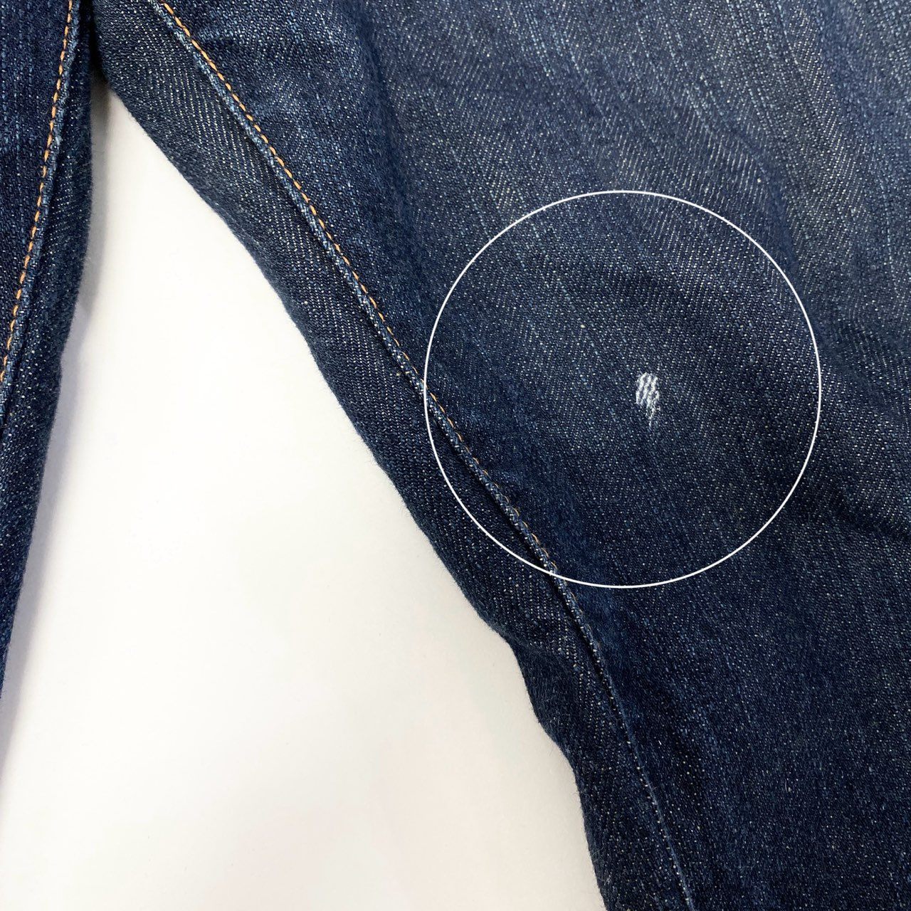 58c5 EVISU エヴィス No2 カモメ デニムパンツ サイズ32 インディゴ イエロー ジーンズ DENIM PANTSt18r