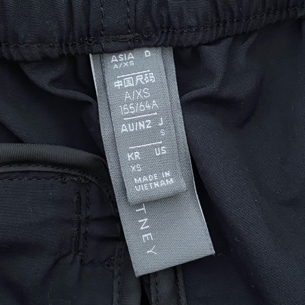 87i1 adidas STELLA McCARTNEY アディダス ステラマッカートニー ウーブンソリッドトラックパンツ ボトムス IJ0564 S ブラック