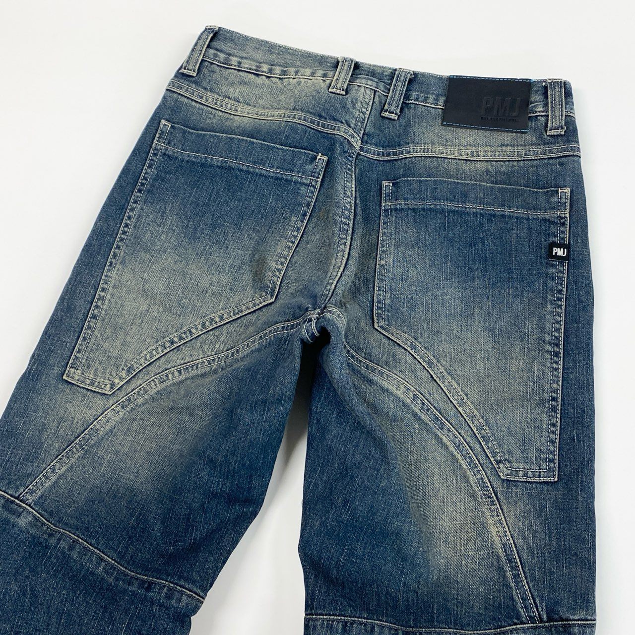 83i29 《美品》PMJ プロモジーンズ バイク デニム パンツ プロテクター付き バイク用デニム 30サイズ インディゴ メンズo07t