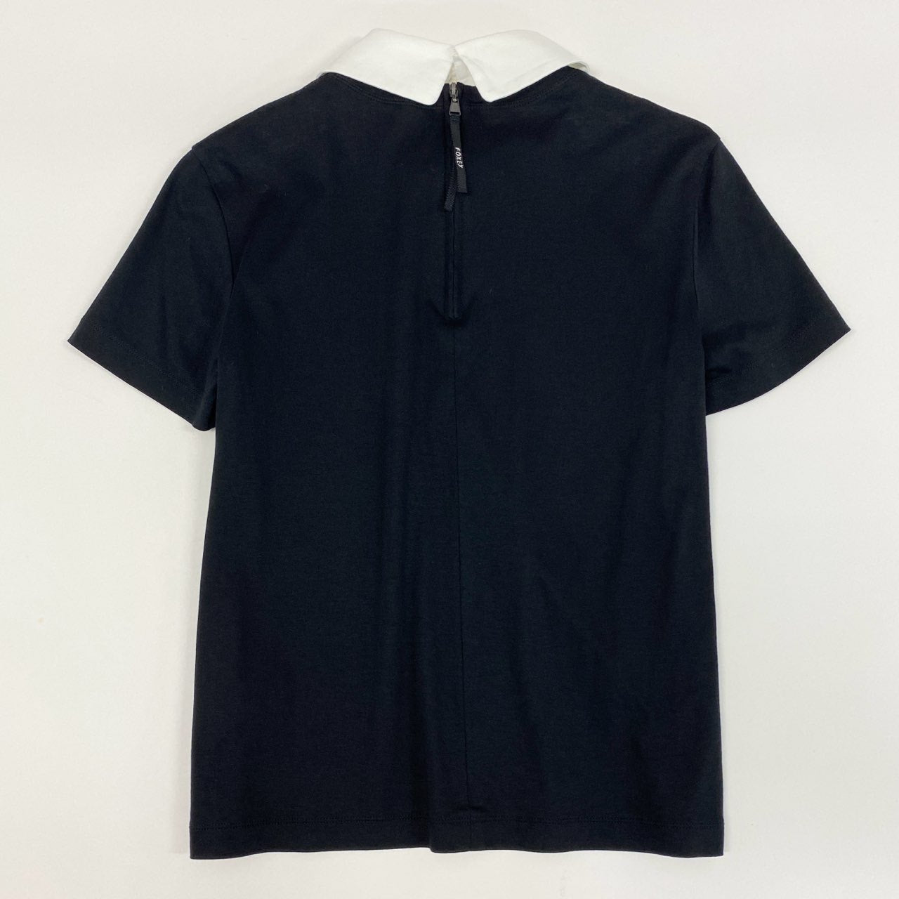 82f24 FOXEY NEW YORK フォクシー ニューヨーク 2WAY 襟取り外し可 カットソー 40129 40 ブラック Tシャツ 日本製