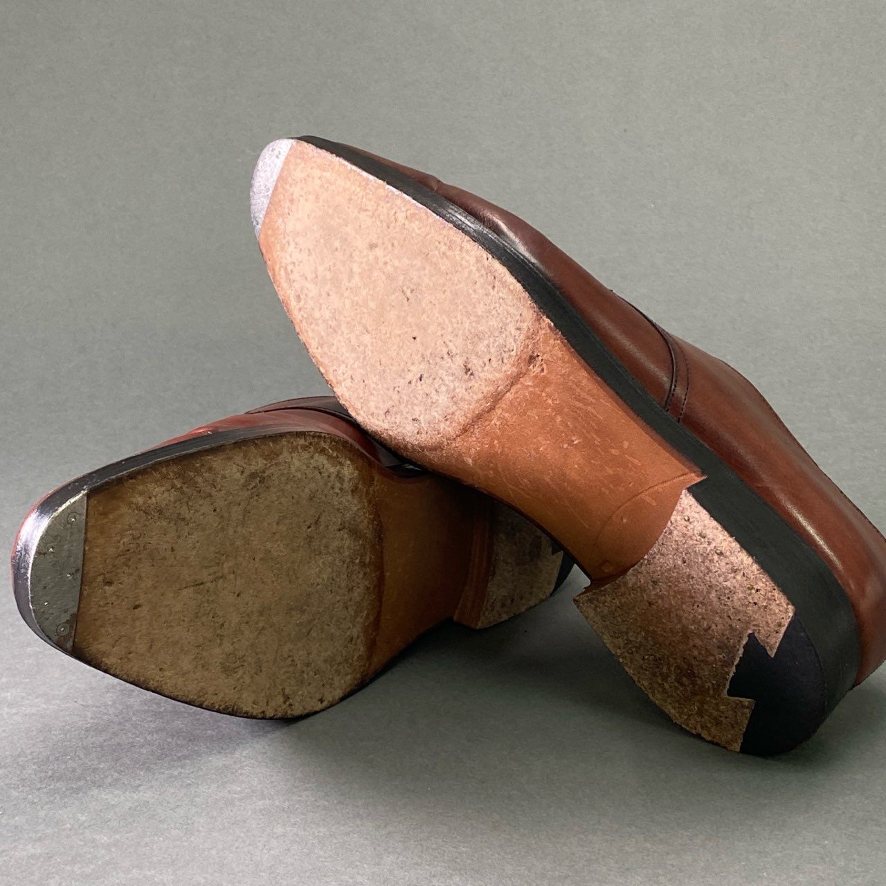 2e2 JOHN LOBB ジョンロブ BORDER ボーダー ドレスシューズ ブラウン レザー ビジネス フォーマル