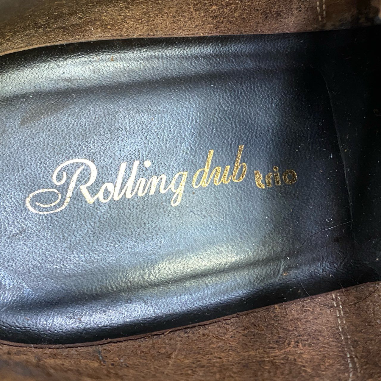 6j17 Rolling dub trio ローリングダブトリオ COUPEN コペン レザーブーツ 26cm ブラック Leather 革靴 シューズ 箱付きt18r