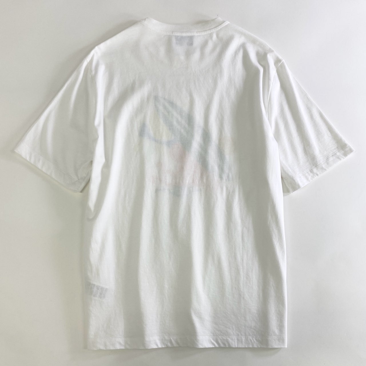 1k4 HERMES エルメス イタリア製 Poulp Watch プリント クルーネックTシャツ 半袖 カットソー S ホワイト コットン