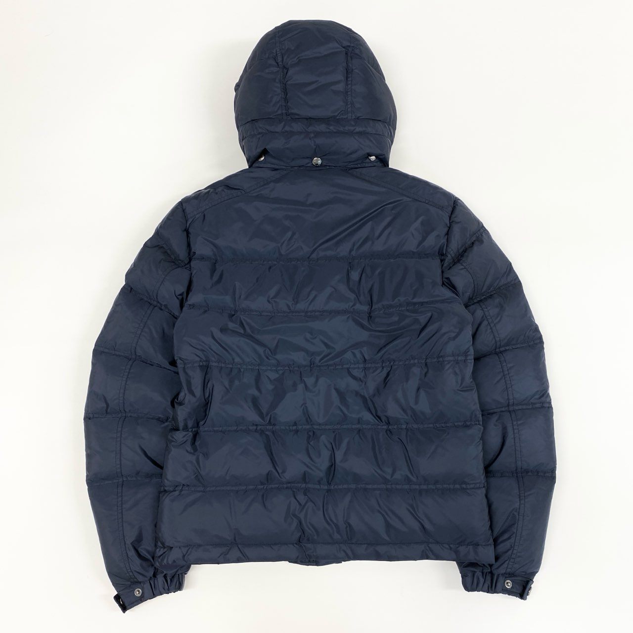 82f24 PRADA プラダ フロントポケットフード中綿ジャケット アウター フーディ SGH573 46 ネイビー メンズ