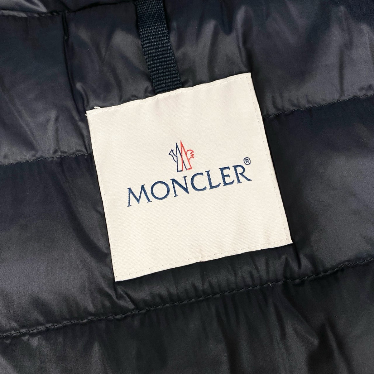 37d14 MONCLER モンクレール CALLAQUI GIUBBOTTO ウールダウンコート アウター H20911C00013 1サイズ ネイビー ウールナイロン100% メンズ 男性用sn1