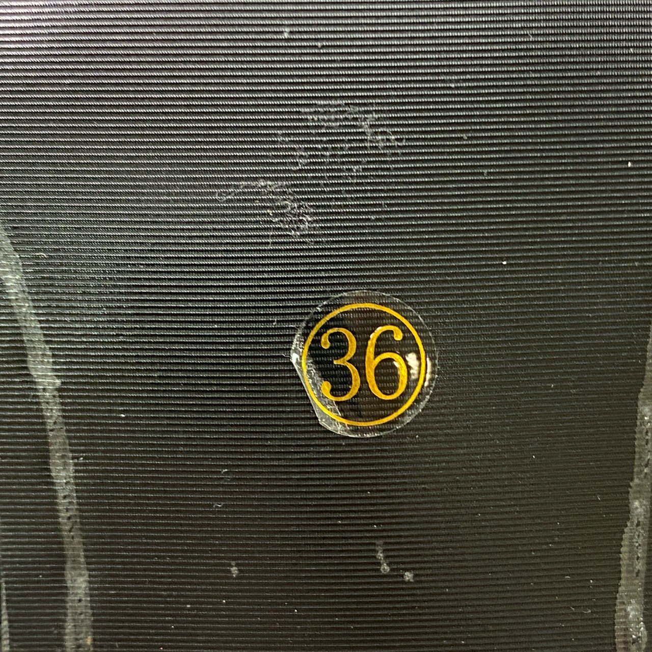 2e16 《未使用品》 TORY BURCH トリーバーチ ゴールドエンブレム レザーロングブーツ 36 ブラック Leather シューズ 保護シール付